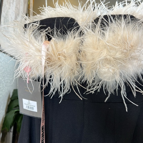 House Of CB 'Sarai' Black Thigh Split Maxi Dress NWOT - Picture 9 of 11